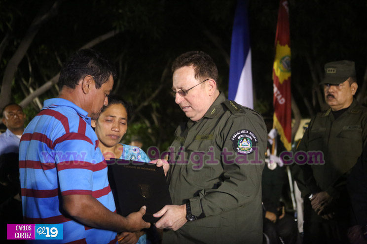 Ejercito rinde homenaje póstumo a cadetes fallecidos en cumplimiento del deber