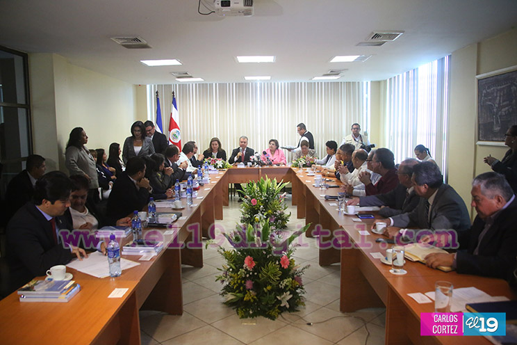 Desarrollan Encuentro Interparlamentario Nicaragua-Costa Rica