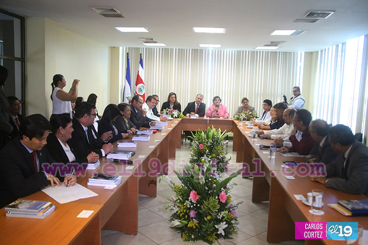 Desarrollan Encuentro Interparlamentario Nicaragua-Costa Rica