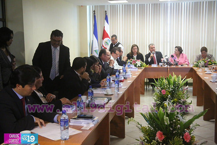 Desarrollan Encuentro Interparlamentario Nicaragua-Costa Rica