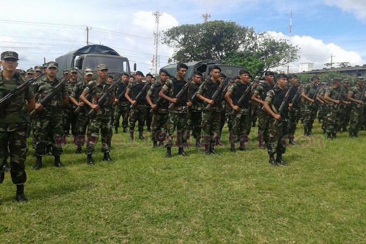 Ejército, Policía y productores lanzan Plan de Seguridad a Cosecha Cafetalera de Managua 2016-2017