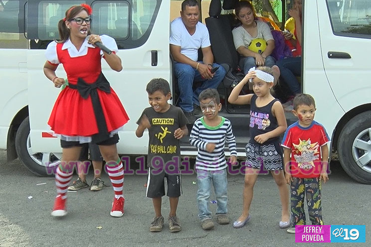 Niños comienzan a disfrutar sus vacaciones en parques de Managua