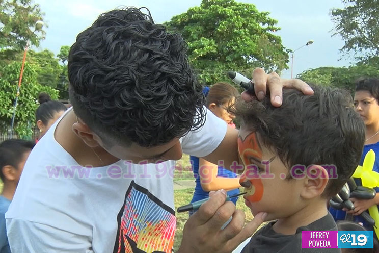 Niños comienzan a disfrutar sus vacaciones en parques de Managua