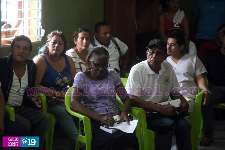 Asamblea de pobladores en Greytown, San Juan de Nicaragua 