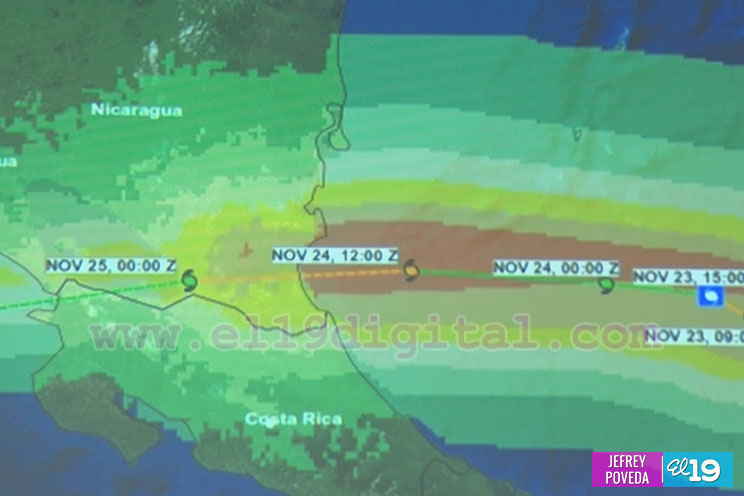 Nicaragua en Alerta: 'Otto' sigue siendo una amenaza para el país