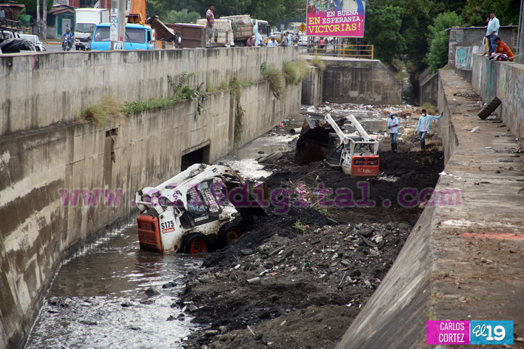 Alcaldía de Managua ejecuta plan especial de atención al sistema de drenaje ante posible incremento de lluvias