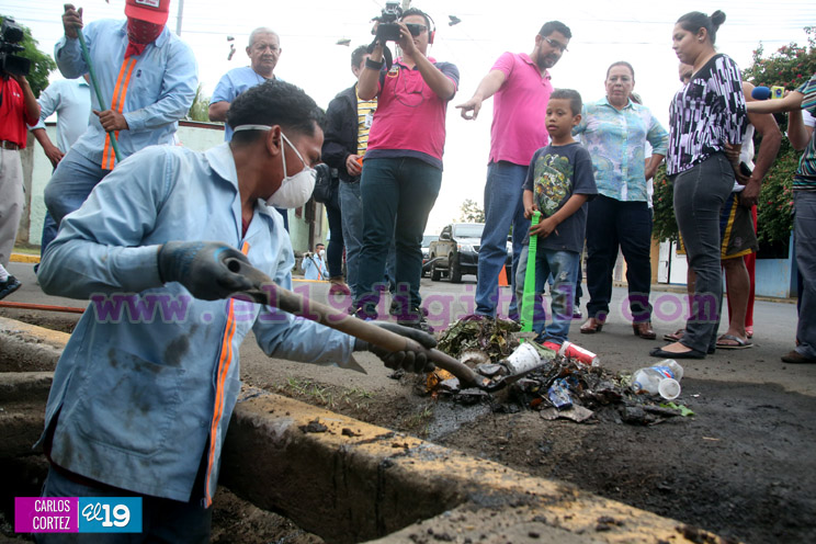 Alcaldía de Managua ejecuta plan especial de atención al sistema de drenaje ante posible incremento de lluvias