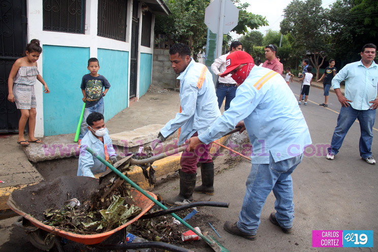 Alcaldía de Managua ejecuta plan especial de atención al sistema de drenaje ante posible incremento de lluvias