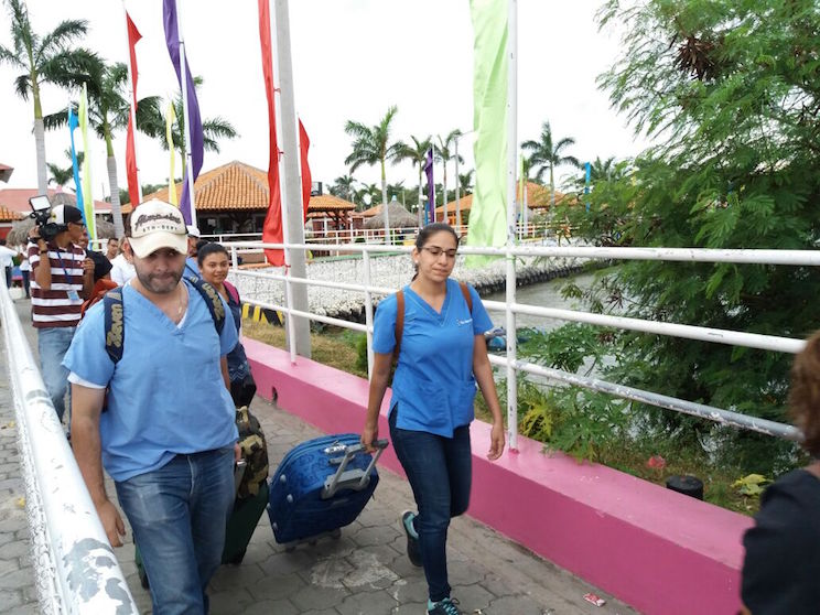 Brigada Médica se traslada a la Isla de Ometepe