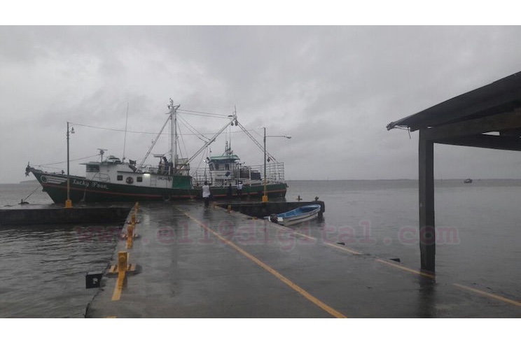 Empieza a llover en la Costa Caribe Sur