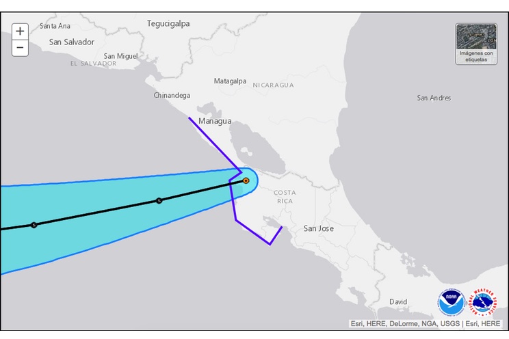 Otto se degrada a tormenta tropical (+GRÁFICOS)