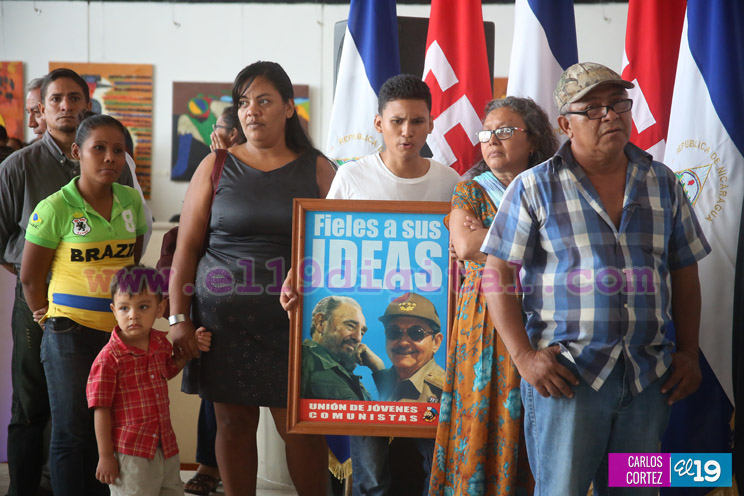 Nicaragua honra al Comandante Fidel