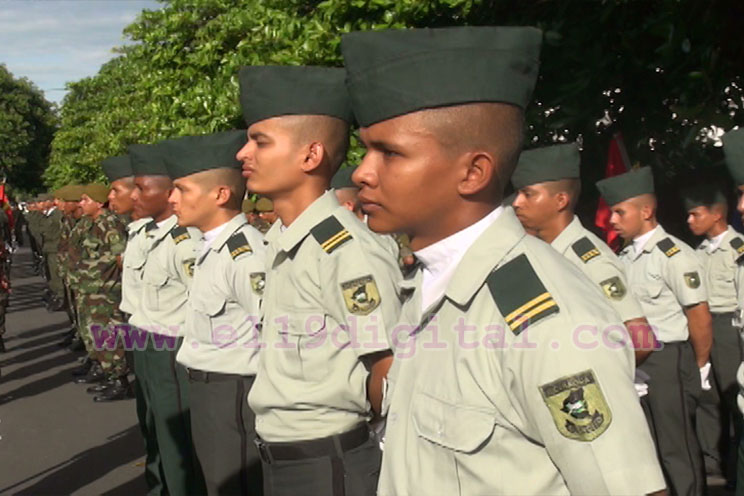 Ejército de Nicaragua recuerda al Comandante Fidel en homenaje a los soldados de la Patria