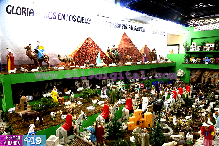 El Nacimiento del Niño Dios más grande y bello de Nicaragua