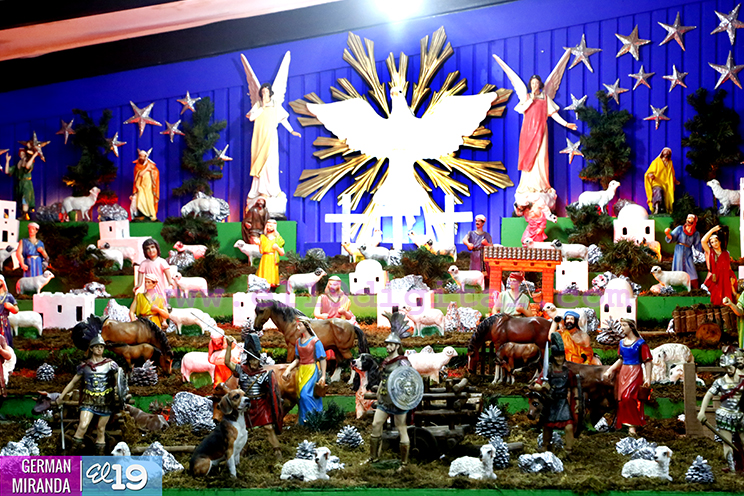 El Nacimiento del Niño Dios más grande y bello de Nicaragua