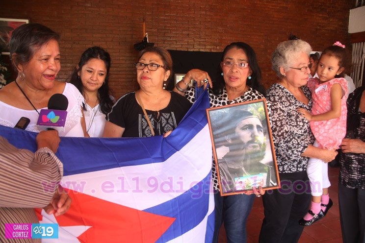 Halleslevens: A Fidel los revolucionarios lo tenemos alumbrándonos todavía, dándonos luz