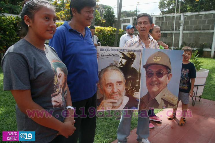 Halleslevens: A Fidel los revolucionarios lo tenemos alumbrándonos todavía, dándonos luz