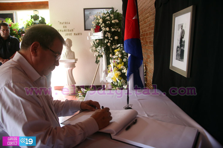 Halleslevens: A Fidel los revolucionarios lo tenemos alumbrándonos todavía, dándonos luz