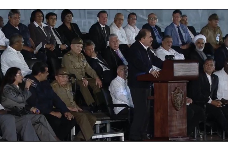 Presidente Daniel: Fidel hoy está más firme que nunca en el Corazón del Pueblo Cubano y los Pueblos del Mundo