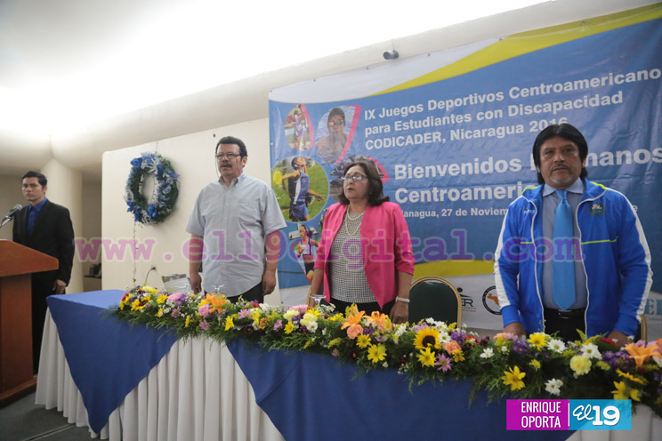 Inauguran IX Juegos Deportivos Centroamericanos para Estudiantes con Discapacidad