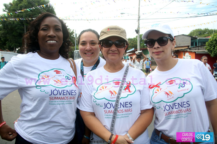 Nicaragua se solidariza con personas portadoras de VIH-SIDA