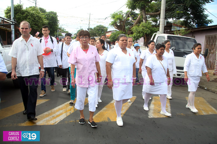 Nicaragua se solidariza con personas portadoras de VIH-SIDA
