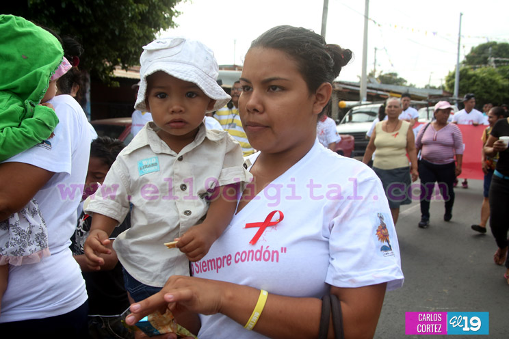 Nicaragua se solidariza con personas portadoras de VIH-SIDA