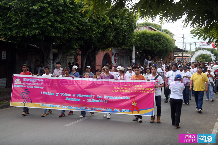 Nicaragua se solidariza con personas portadoras de VIH-SIDA