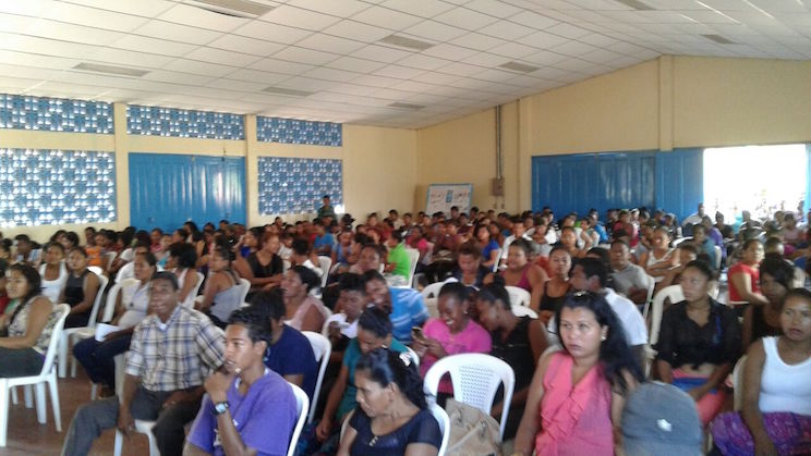 Bachilleres de Puerto Cabezas, Waspam y Prinzapolka reciben su bono