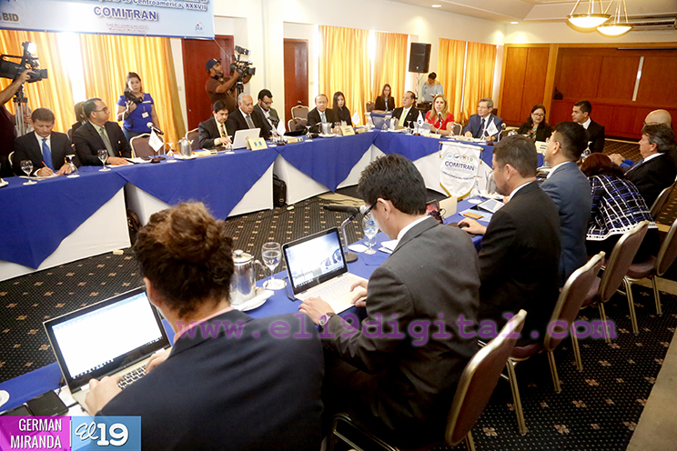 Nicaragua celebra XXXVII reunión del COMITRAN