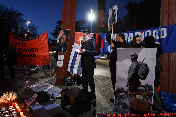 Nicaragua participa en homenaje al Comandante Fidel en Ginebra