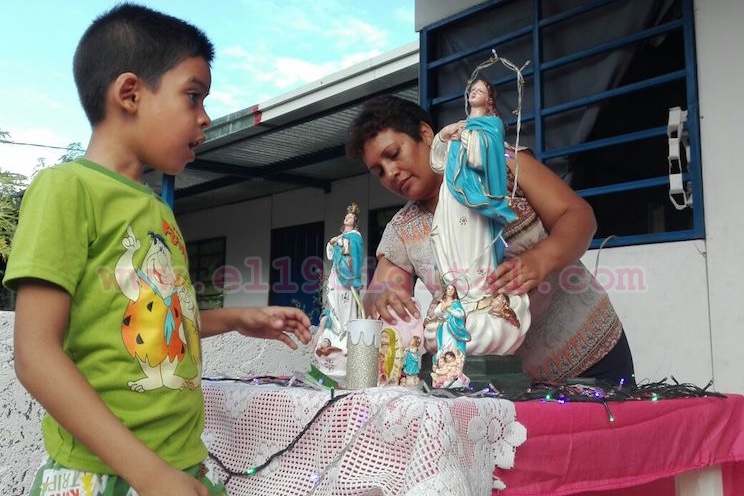 Preparan altares a la Purísima