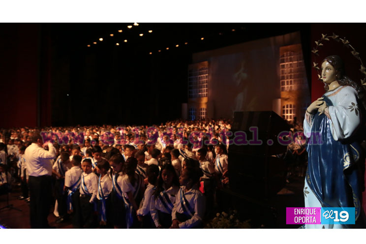 Coro juvenil Rubén Darío le cantará a La Inmaculada Concepción de María