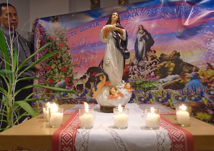 Nicaragüenses celebran en Estocolmo sus tradiciones religiosas con la Purísima