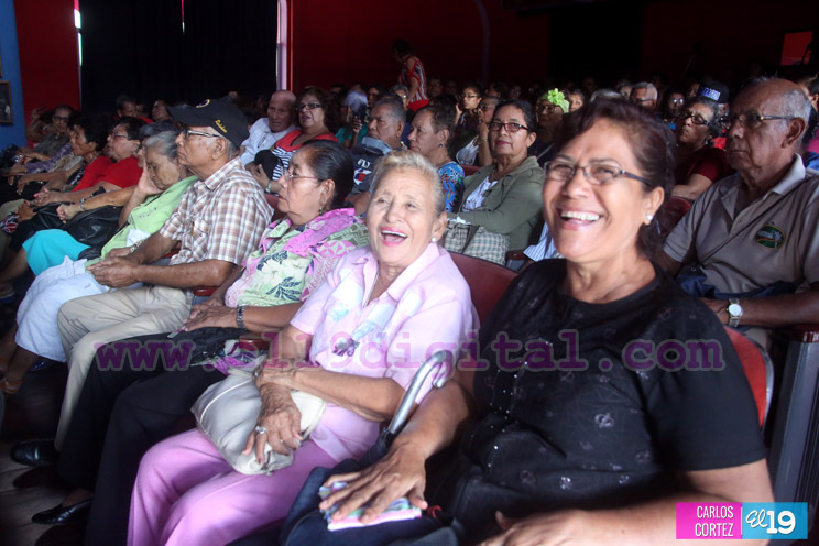 Adultos Mayores disfrutan de gran Concierto Navideño en Managua