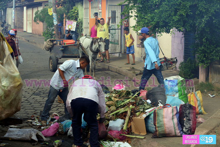Barrio 14 de Junio arrecia la limpieza para evitar epidemias