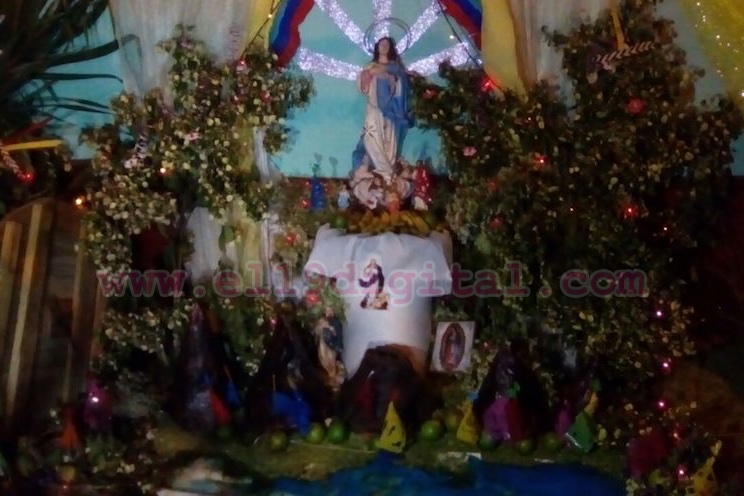Alma realiza VIII Concurso de Altares de la Inmaculada Concepción de María