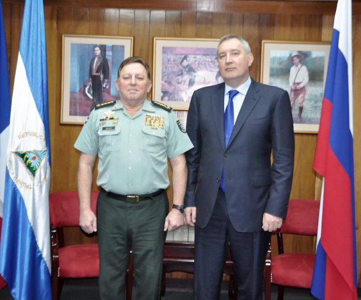 Ejército de Nicaragua informe sobre visita de Vice Primer Ministro de la Federación de Rusia
