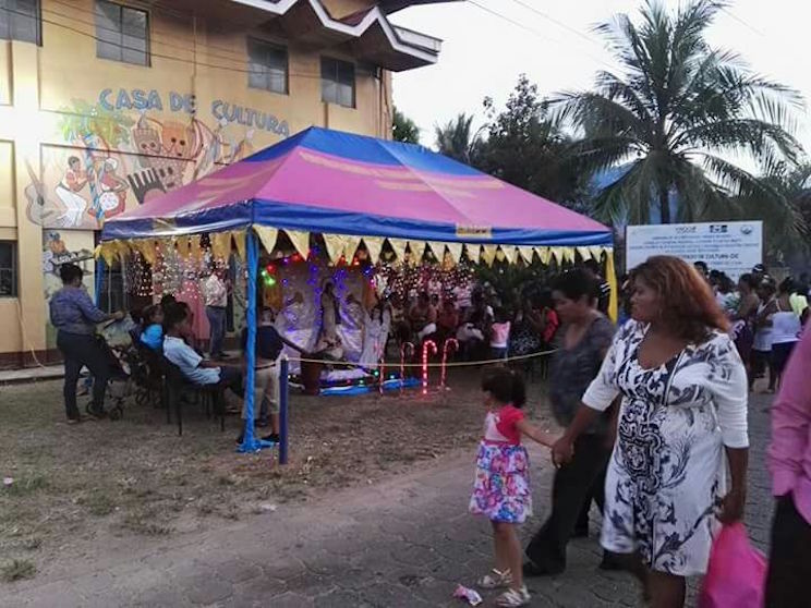 Bilwi celebró a la Virgen María