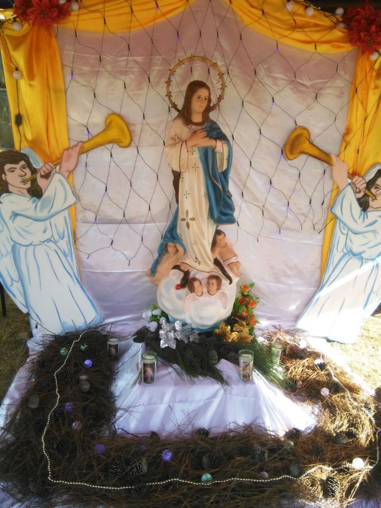 Bilwi celebró a la Virgen María