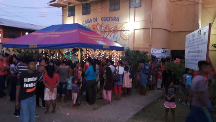 Bilwi celebró a la Virgen María