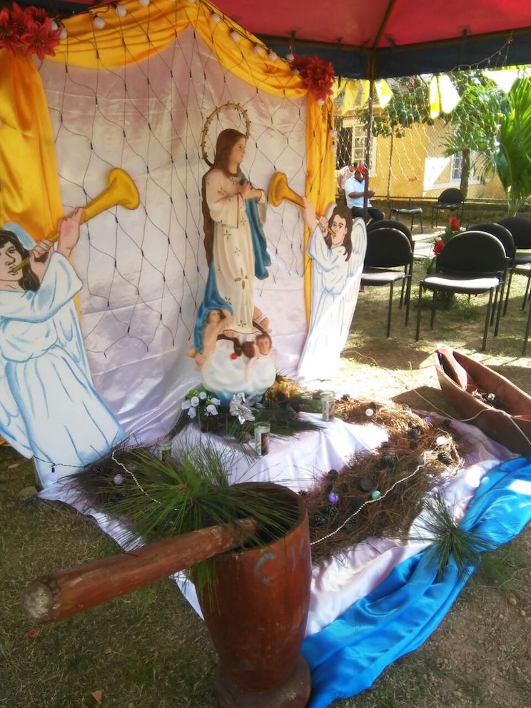 Bilwi celebró a la Virgen María