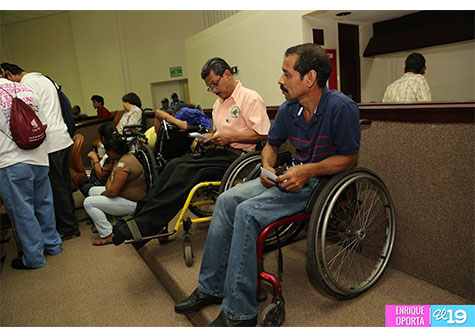 Realizan sesión especial en honor a discapacitados