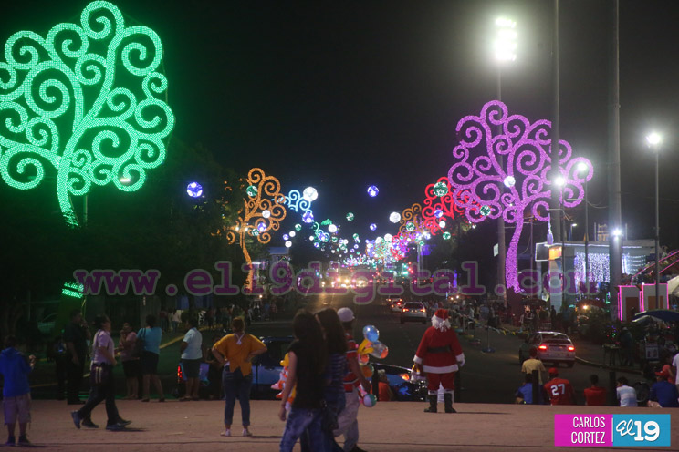Visite la Avenida de Bolívar a Chávez y conozca cultura y tradiciones de diciembre en Nicaragua 