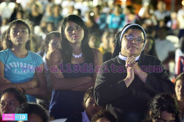 Católicos de Nicaragua en vigilia de agradecimiento