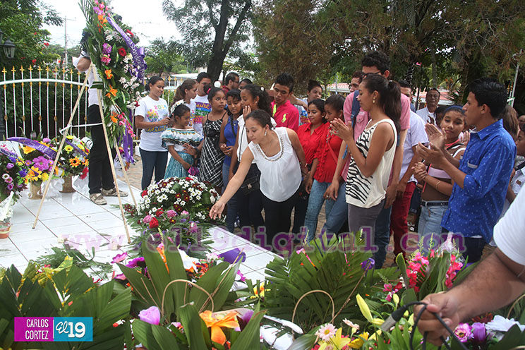 Rivenses reconocen legado del Cura Guerrillero, Comandante Gaspar García Laviana