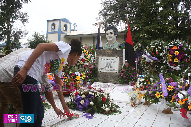 Rivenses reconocen legado del Cura Guerrillero, Comandante Gaspar García Laviana