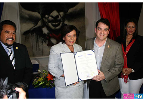 Diputados Parlacen declarados huéspedes distinguidos de Managua