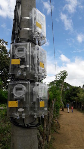 Gobierno del Pueblo Presidente entrega proyecto eléctrico en Nandasmo