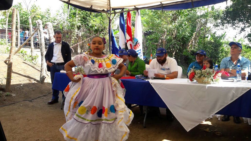Gobierno del Pueblo Presidente entrega proyecto eléctrico en Nandasmo